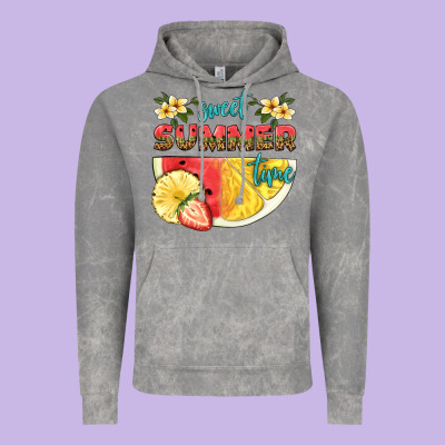Sweet Summer Time Vintage Hoodie Designed By Hra Design Shop