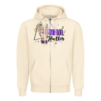 Sandshell nail hustler Zipper Hoodie - MaliasSmallBusiness