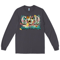 Smoke god is my refugee and strength Long Sleeve Tee - NancyCooperArtShop