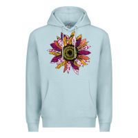 Blue Mist sunflower png Premium Hoodie - Bettercallsaul