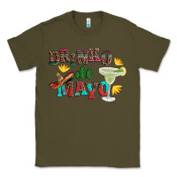 Army Green drinko de mayo with margarita and  sombrero Classic Tee - Artiststas