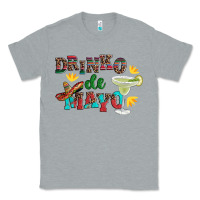 Heather Grey drinko de mayo with margarita and  sombrero Classic Tee - Artiststas