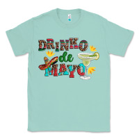 Seafoam drinko de mayo with margarita and  sombrero Classic Tee - Artiststas