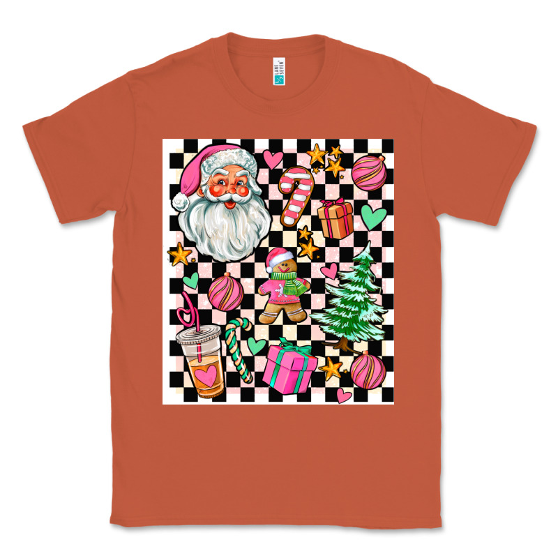 Pink Christmas Elementary Classic Tee by AdoDesignShop | Teevron