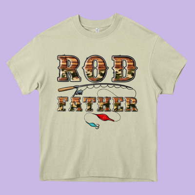 Rod Father Heavy Core Tee Designed By Artiststas