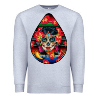 Heather Grey Hispanic Heritage Premium Sweatshirt - BundleAndBundleShop