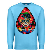 Ocean Blue Hispanic Heritage Premium Sweatshirt - BundleAndBundleShop