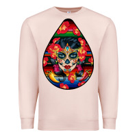 Pale Pink Hispanic Heritage Premium Sweatshirt - BundleAndBundleShop