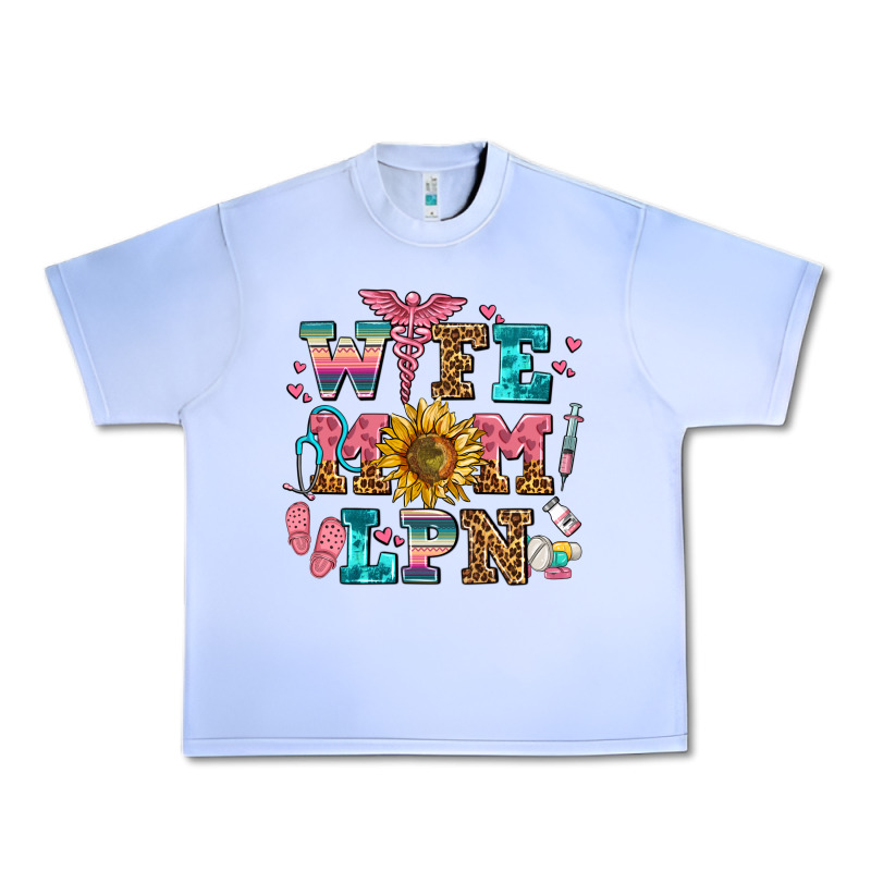 Wife Mom Lpn Urban Heavy Tee by AdoDesignShop | Teevron