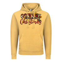 Vintage Mustard cowboy christmas Vintage Hoodie - FaDigitalArtStudio