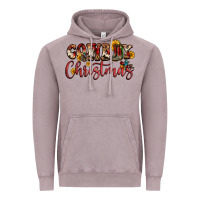 Vintage Zinc cowboy christmas Vintage Hoodie - FaDigitalArtStudio