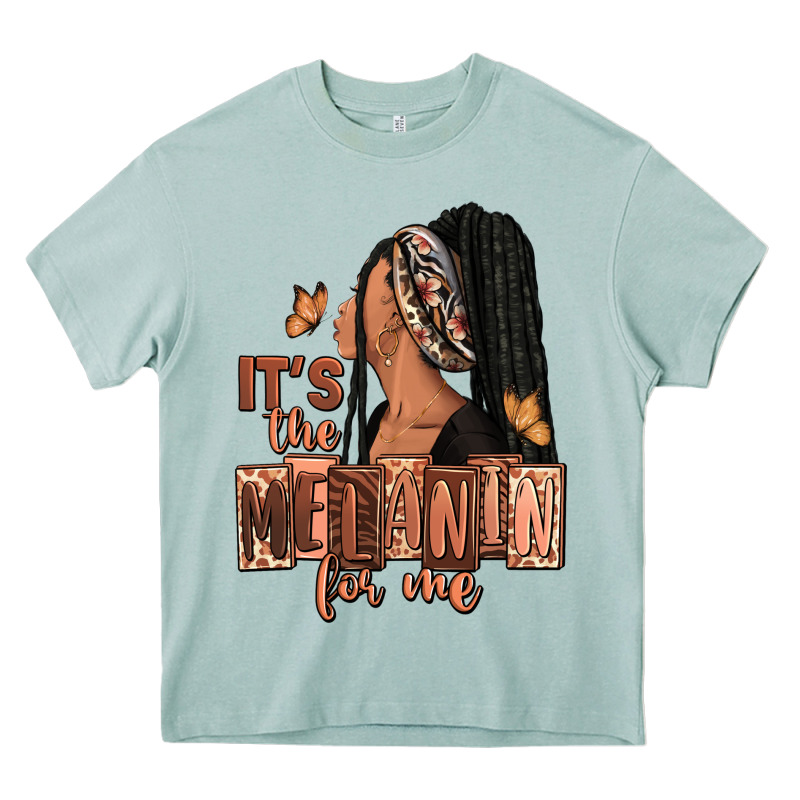 It's The Melanin For Me Heavy Core Tee by RanaPortraitStore | Teevron