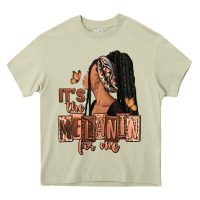Mossy It's the melanin for me Heavy Core Tee - RanaPortraitStore
