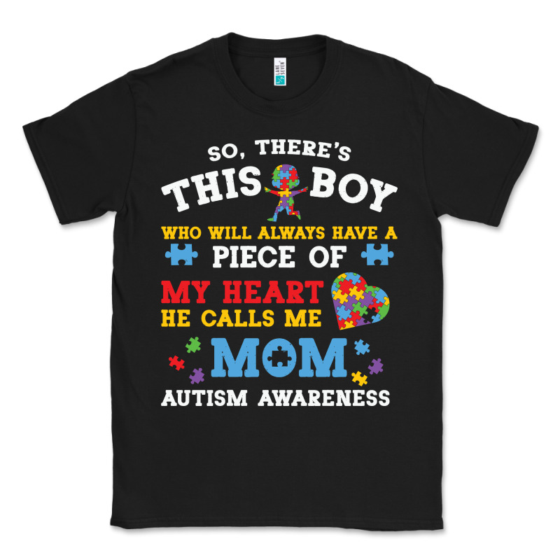 Lil Autism Mom Classic Tee by CowhideDigitalArt | Teevron