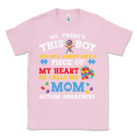 Bubblegum Pink LIL Autism Mom Classic Tee - CowhideDigitalArt