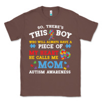 Chestnut LIL Autism Mom Classic Tee - CowhideDigitalArt