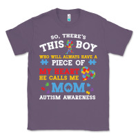 Lavender LIL Autism Mom Classic Tee - CowhideDigitalArt