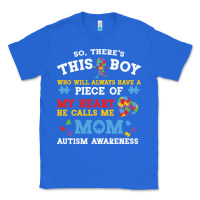 True Royal LIL Autism Mom Classic Tee - CowhideDigitalArt