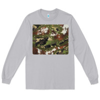 Moon Dust black and brown cowhide camouflage Long Sleeve Tee - BarkalooDesign