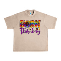 French Oak born this way Urban Heavy Tee - JahusDesignShop