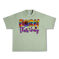 Oil Green born this way Urban Heavy Tee - JahusDesignShop