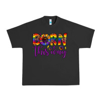 Pigment Black born this way Urban Heavy Tee - JahusDesignShop
