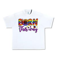 White born this way Urban Heavy Tee - JahusDesignShop