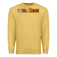 Antique Gold welcome pumpkin Premium Sweatshirt - BundleAndBundleShop