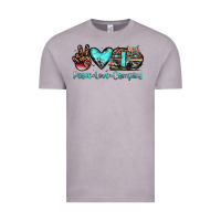 Vintage Zinc peace love camping Vintage Tee - JahusDesignShop