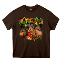 Chocolate Brown Juneteenth vibes black girl sneakers Heavy Core Tee - RanaPortraitStore