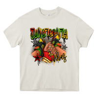 Cream Juneteenth vibes black girl sneakers Heavy Core Tee - RanaPortraitStore