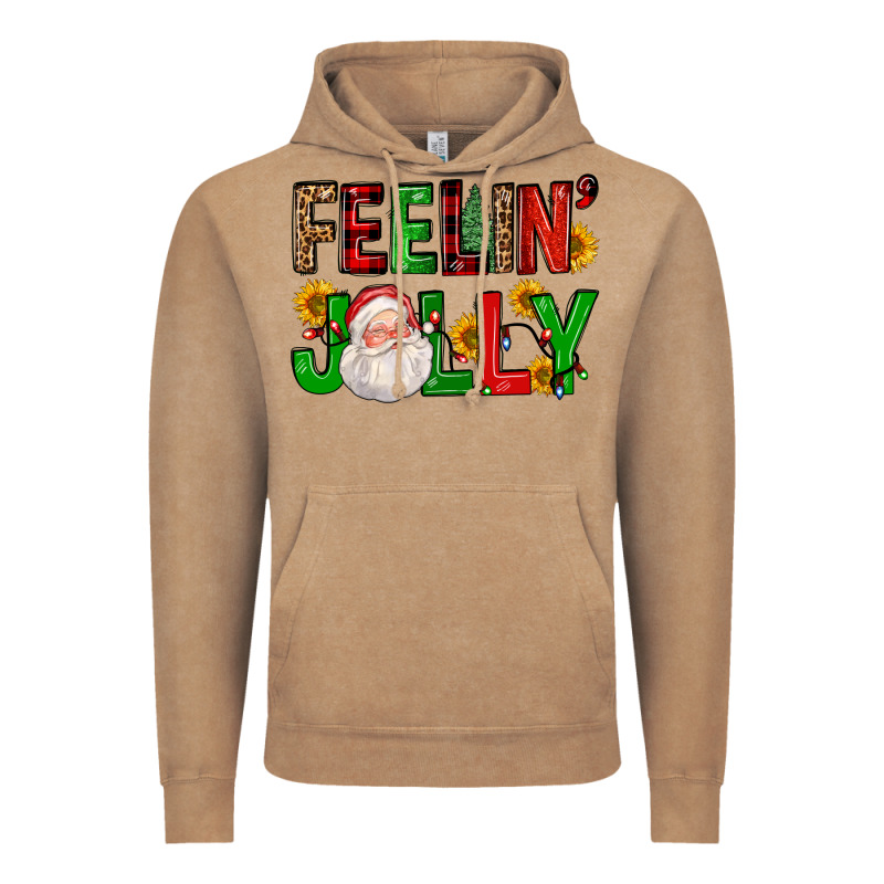 Feelin' Jolly Vintage Hoodie by FaDigitalArtStudio | Teevron