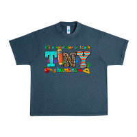 Midnight Navy its a good day to teach tiny humans Urban Heavy Tee - AdoDesignShop