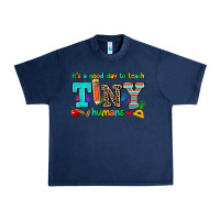 Navy its a good day to teach tiny humans Urban Heavy Tee - AdoDesignShop