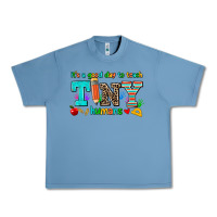 Pebble Blue its a good day to teach tiny humans Urban Heavy Tee - AdoDesignShop