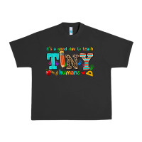 Pigment Black its a good day to teach tiny humans Urban Heavy Tee - AdoDesignShop