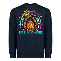 Navy let's go camping rainbow Heavyweight Sweatshirt - JahusDesignShop