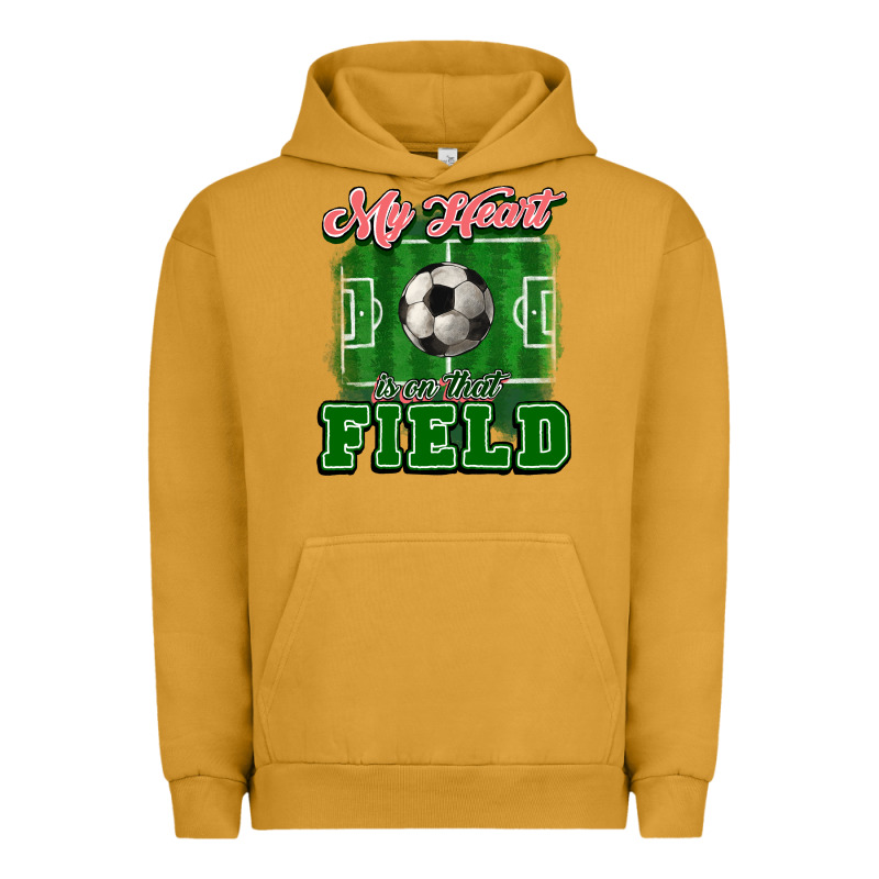 My Heart Is On That Court Soccer Urban Hoodie by HowdyJamesFarm | Teevron
