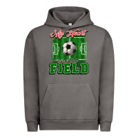 Pigment Tornado My heart is on that court Soccer Urban Hoodie - HowdyJamesFarm
