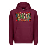 Burgundy Papa Claus Premium Hoodie - Bettercallsaul