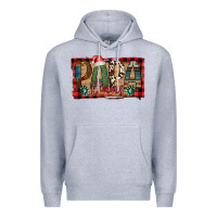 Heather Grey Papa Claus Premium Hoodie - Bettercallsaul