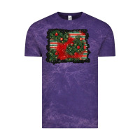 Cloud Purple christmas ornament background Vintage Tee - BundleAndBundleShop