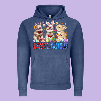 Eastteacher Vintage Hoodie Designed By Racoondesign
