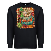 Black Blessed Premium Sweatshirt - BundleAndBundleShop