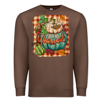 Chestnut Blessed Premium Sweatshirt - BundleAndBundleShop