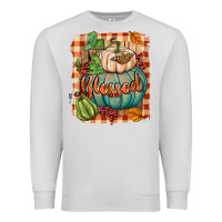Dove Grey Blessed Premium Sweatshirt - BundleAndBundleShop