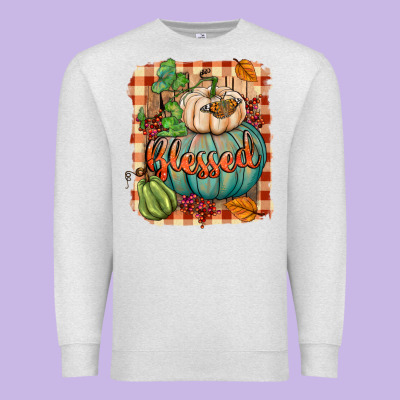 Blessed Premium Sweatshirt Designed By Bundleandbundleshop