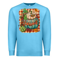 Ocean Blue Blessed Premium Sweatshirt - BundleAndBundleShop