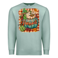 Seafoam Blessed Premium Sweatshirt - BundleAndBundleShop