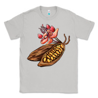Moon Dust cacao beans and flowers Classic Tee - AdoDesignShop